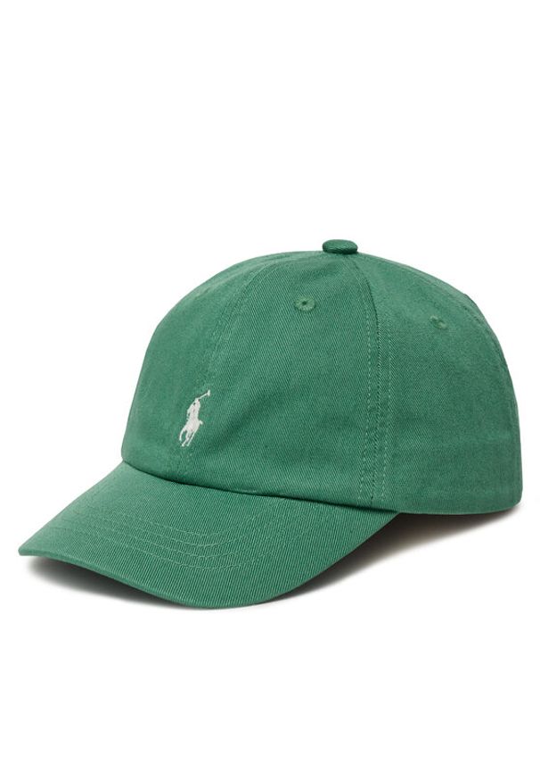 Polo Ralph Lauren Czapka z daszkiem 322785653067 Zielony. Kolor: zielony. Materiał: bawełna, materiał