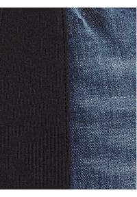 Desigual Jeansy Twist 25WWDD14 Granatowy Wide Leg. Kolor: niebieski