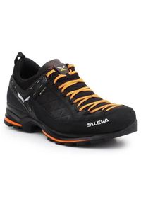 Buty trekkingowe męskie Salewa Buty Męskie MS Mtn Trainer 2 Gtx. Zapięcie: sznurówki. Kolor: wielokolorowy, czarny, brązowy. Materiał: materiał, syntetyk. Szerokość cholewki: normalna