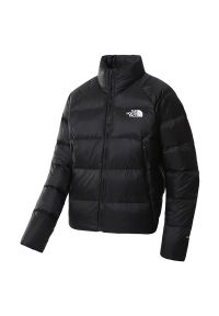 Kurtka The North Face Hyalite 0A3Y4SJK31 - czarna. Okazja: na spacer. Kolor: czarny. Materiał: materiał, nylon, puch. Sezon: zima. Sport: turystyka piesza