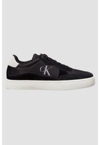 Calvin Klein - CALVIN KLEIN Czarne sneakersy męskie, Rozmiar 43. Kolor: czarny