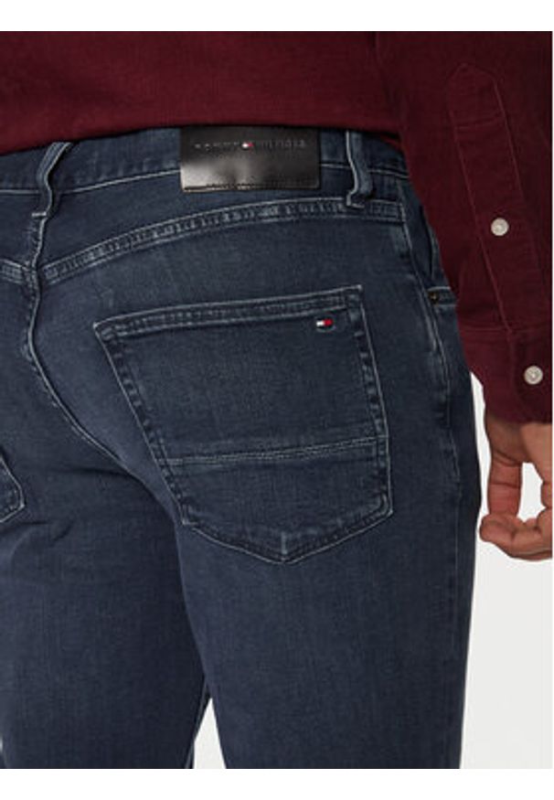 TOMMY HILFIGER - Tommy Hilfiger Jeansy Denton MW0MW39035 Niebieski Straight Fit. Kolor: niebieski