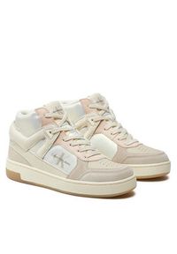 Calvin Klein Jeans Sneakersy Basket Cupsole High Mix Ml Mtr YW0YW01489 Biały. Kolor: biały