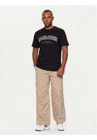 Jack & Jones - Jack&Jones T-Shirt 12257579 Czarny Relaxed Fit. Kolor: czarny. Materiał: bawełna #3