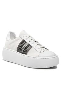 Solo Femme Sneakersy 69402-01-N01/M96-03-00 Biały. Kolor: biały. Materiał: materiał #5