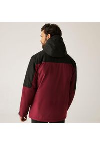 Regatta - Kurtka męska zimowa ocieplana Thornridge. Kolor: czerwony, brązowy, wielokolorowy. Materiał: tkanina, puch. Sezon: zima. Sport: turystyka piesza #2