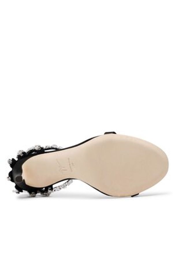 Giuseppe Zanotti - GIUSEPPE ZANOTTI Sandały I200039 Czarny. Kolor: czarny. Materiał: materiał
