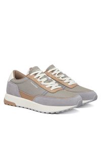 Calvin Klein Sneakersy City Runner Laceup Ny-Rec Su HM0HM02215 Beżowy. Kolor: beżowy. Materiał: zamsz, skóra #6