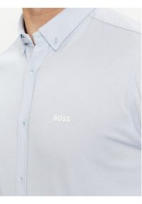 BOSS - Boss Koszula 50512006 Niebieski Regular Fit. Kolor: niebieski. Materiał: bawełna #4