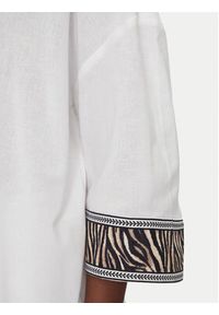 LOLA CASADEMUNT Koszula LS2515036 Biały Relaxed Fit. Kolor: biały. Materiał: len #5