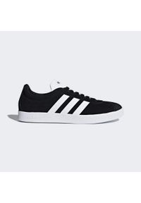 Adidas - VL Court 2.0 Shoes. Kolor: czarny, biały, wielokolorowy. Materiał: guma, zamsz, materiał