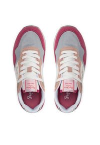 Pepe Jeans Sneakersy London Urban G PGS40002 Różowy. Kolor: różowy. Materiał: skóra #5