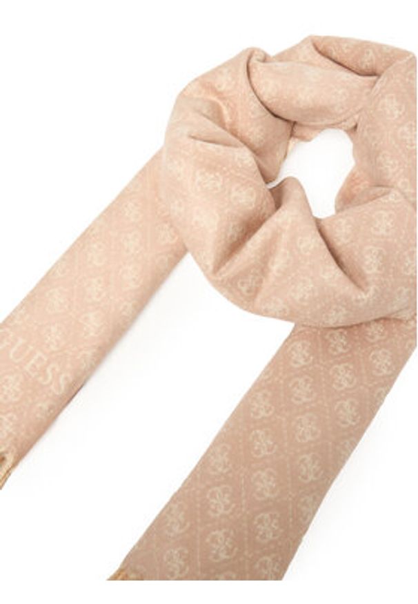 Guess Szalik AW5423 POL03 Różowy. Kolor: różowy. Materiał: materiał, wiskoza
