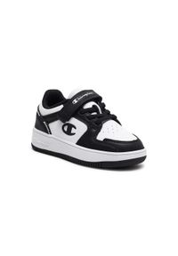 Buty do chodzenia dla dzieci Champion Rebound 2.0 Low. Okazja: na co dzień. Zapięcie: rzepy. Kolor: biały. Materiał: materiał, syntetyk, tkanina. Sport: turystyka piesza