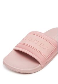 Hunter Klapki W-865993 Różowy. Kolor: różowy. Materiał: materiał #4