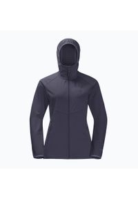 Kurtka softshellowa damska Jack Wolfskin Go Hike Softshell. Kolor: szary. Materiał: softshell