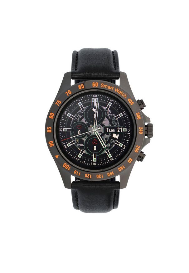 Smartwatch Garett Electronics. Rodzaj zegarka: smartwatch. Kolor: czarny