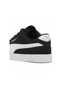 Puma - Dziecięce sneakersy PUMA Club II PUMA Black White Gold. Kolor: wielokolorowy, biały, żółty, czarny. Sport: bieganie #1
