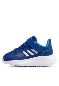 Adidas - adidas Sneakersy Runfalcon 2.0 I HR1399 Niebieski. Kolor: niebieski. Materiał: materiał #2