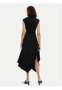 Desigual Sukienka codzienna Leyter 26SWVK50 Czarny Regular Fit. Okazja: na co dzień. Kolor: czarny. Materiał: bawełna. Typ sukienki: proste. Styl: casual #3