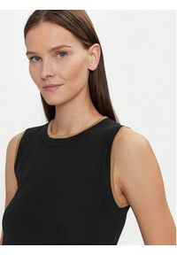 Luisa Spagnoli Bluzka Macinapepe 58514 Czarny Regular Fit. Kolor: czarny. Materiał: wełna #4