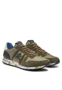 Premiata Sneakersy Eric 7097 Khaki. Kolor: brązowy. Materiał: materiał #5