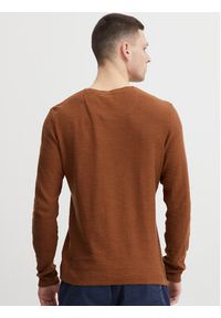 Blend Sweter 20715134 Brązowy Slim Fit. Kolor: brązowy. Materiał: bawełna #5