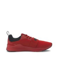Buty do chodzenia męskie Puma WIRED RUN. Kolor: czerwony, wielokolorowy, czarny. Sport: turystyka piesza, bieganie