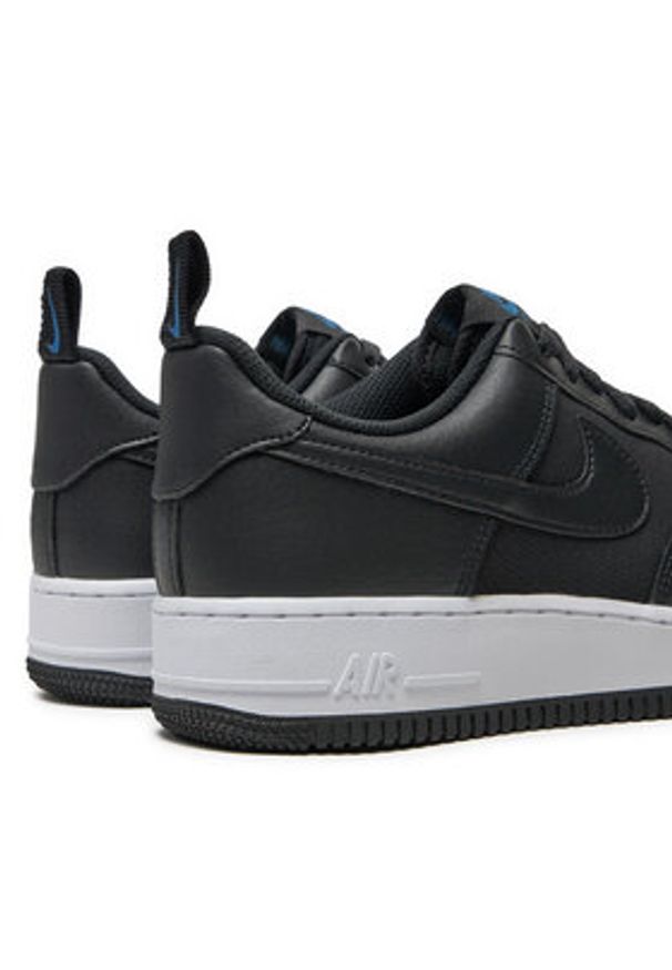 Nike Sneakersy Air Force 1'07 FZ4625 001 Czarny. Kolor: czarny. Materiał: skóra. Model: Nike Air Force