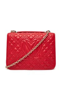 Love Moschino - LOVE MOSCHINO Torebka JC4000PP0NLA0500 Czerwony. Kolor: czerwony. Materiał: skórzane #5