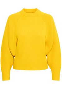InWear Sweter Jaxy 30107519 Żółty Feminine Fit. Kolor: żółty. Materiał: wełna #4