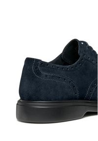 Geox Półbuty U Ottavio U56DCA 00022 C4002 Granatowy. Kolor: niebieski. Materiał: skóra, zamsz #4
