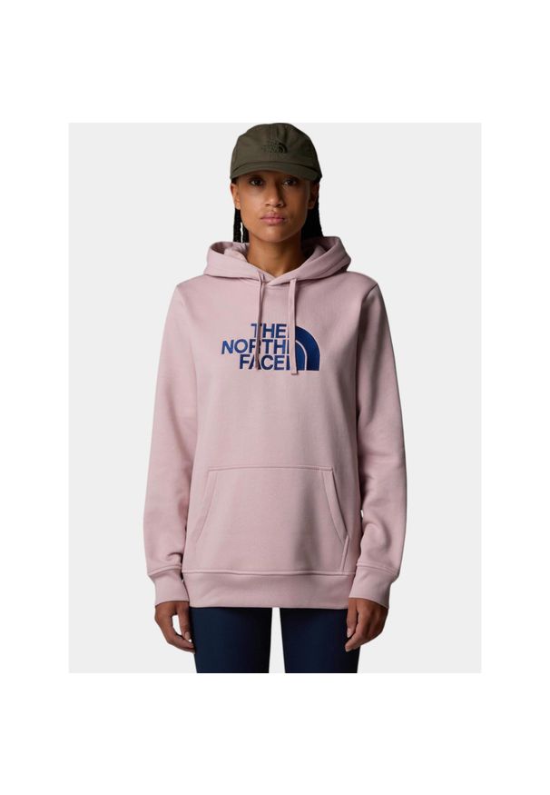 Bluza z kapturem damska The North Face W Drew Peak. Typ kołnierza: kaptur. Kolor: różowy. Materiał: materiał