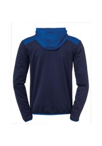 KEMPA - Bluza z kapturem Emotion 2.0 Kempa Quarter Zip. Typ kołnierza: kaptur. Kolor: niebieski. Sport: piłka ręczna, fitness #2