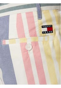 Tommy Jeans Szorty materiałowe Tjm Fun DM0DM23382 Kolorowy Regular Fit. Materiał: bawełna. Wzór: kolorowy #2