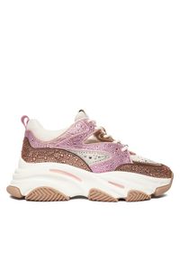 Steve Madden Sneakersy Privy SM11004670 Kolorowy. Materiał: materiał. Wzór: kolorowy