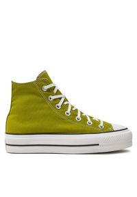 Trampki Converse. Kolor: zielony. Obcas: na platformie #1