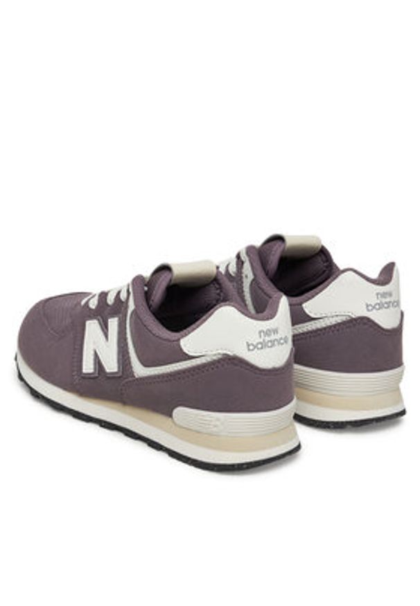 New Balance Sneakersy GC574LCE Fioletowy. Kolor: fioletowy. Materiał: materiał. Model: New Balance 574