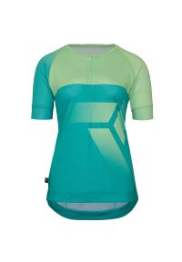 Silvini - Koszulka rowerowa (z krótkim rękawem) damska SILVINI Women Jersey STABINA. Kolor: zielony. Materiał: jersey. Długość rękawa: krótki rękaw. Długość: krótkie