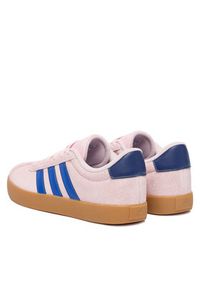 Adidas - adidas Sneakersy Vl Court 3.0 KI6492 Różowy. Kolor: różowy. Materiał: skóra, zamsz #2