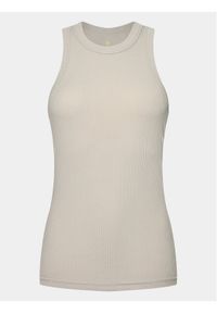 Athlecia Top Lankae W Top EA231328 Szary Regular Fit. Kolor: szary. Materiał: bawełna