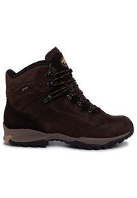 MEINDL - Meindl Trekkingi Salerno GORE-TEX Gtx 2448 Brązowy. Kolor: brązowy. Materiał: nubuk, skóra. Technologia: Gore-Tex. Sport: turystyka piesza #4