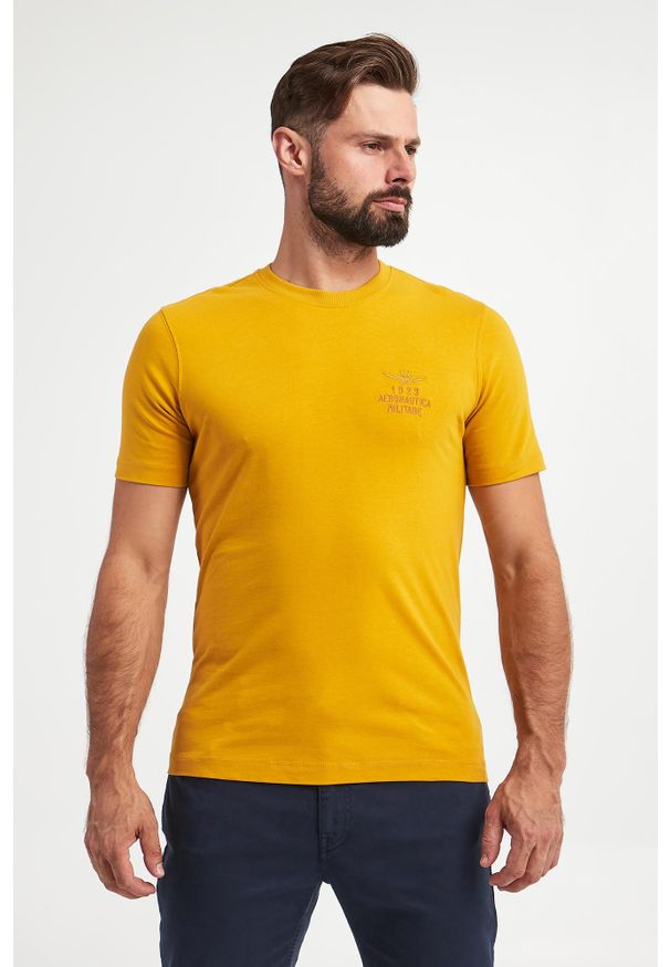 Aeronautica Militare - T-shirt męski z logo AERONAUTICA MILITARE