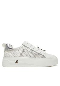 Patrizia Pepe Sneakersy PPJ308.30 Biały. Kolor: biały. Materiał: materiał