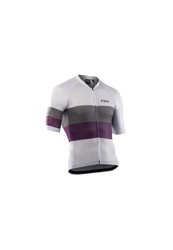 Koszulka rowerowa NORTHWAVE BLADE AIR Jersey. Kolor: fioletowy, szary, wielokolorowy. Materiał: jersey. Sport: kolarstwo