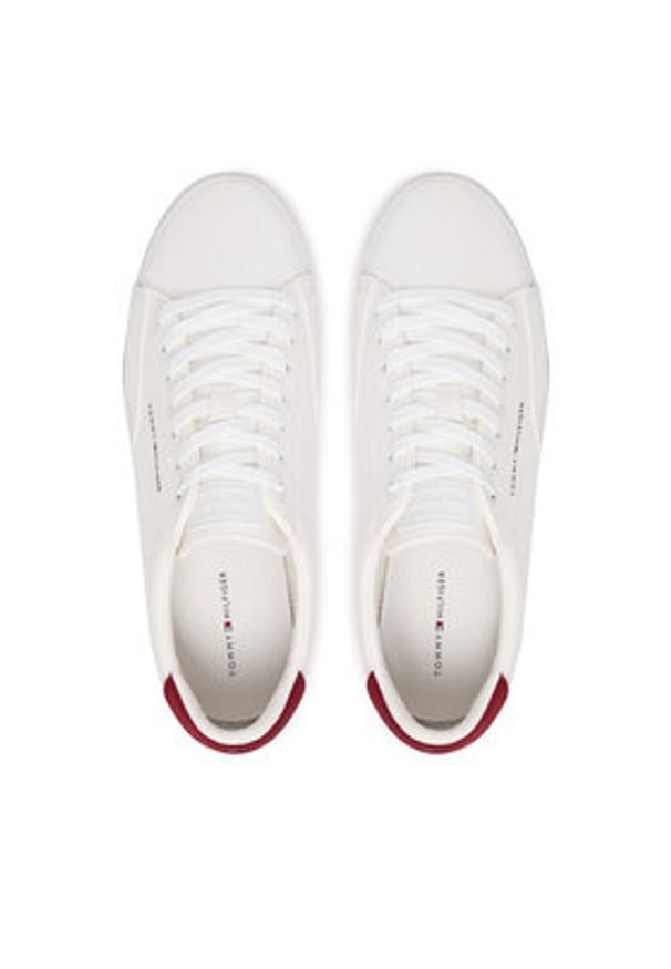 TOMMY HILFIGER - Tommy Hilfiger Tenisówki Vulc Core Rwb Long FM0FM05813 Biały. Kolor: biały. Materiał: materiał