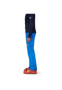 Spodnie trekkingowe męskie Mammut Tatramar. Kolor: niebieski. Materiał: elastan, poliamid. Sport: turystyka piesza