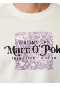 Marc O'Polo T-Shirt 423 2012 51076 Écru Regular Fit. Typ kołnierza: polo. Materiał: bawełna #4