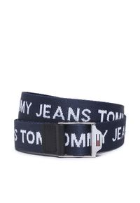 Pasek Damski Tommy Jeans. Kolor: niebieski