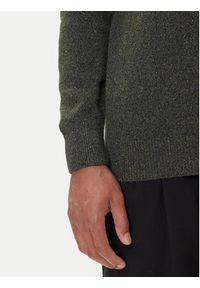 Barbour Sweter Essential Tisbury MKN0844GN79 Zielony Regular Fit. Kolor: zielony. Materiał: wełna #3